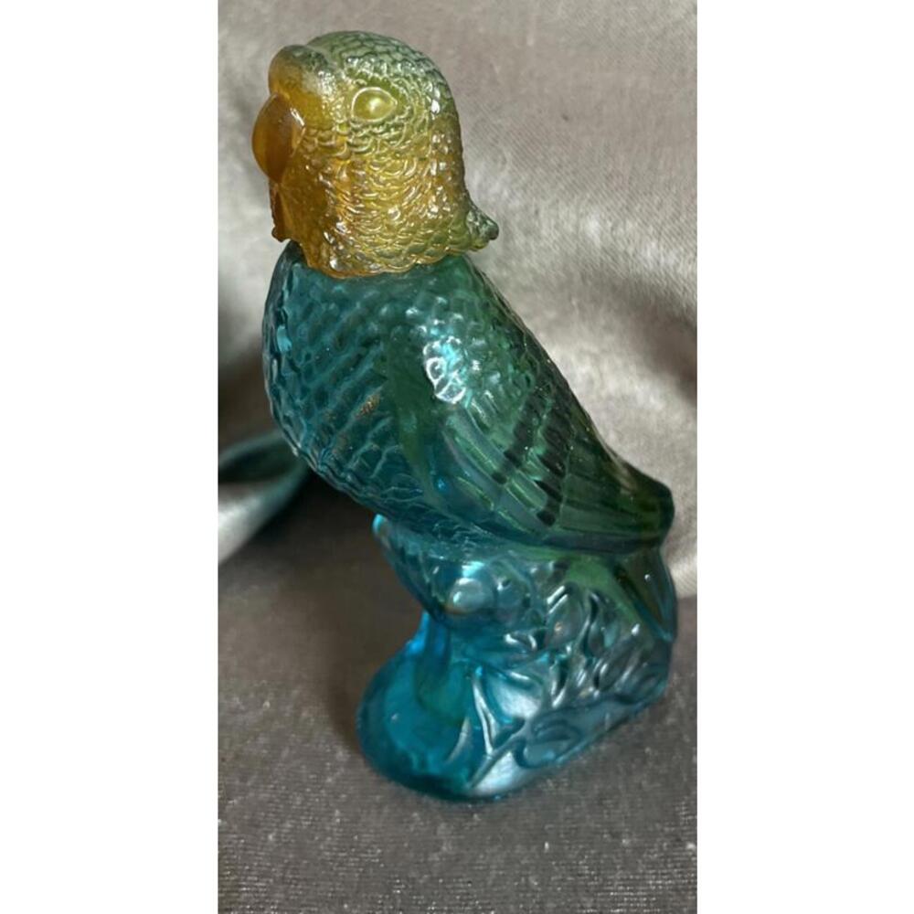 Vintage Avon “Island Parakeet” Charisma Cologne Empty Bottle